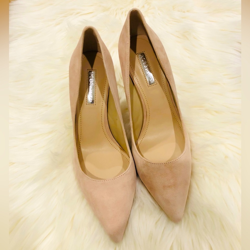 BCBG Suede Pumps